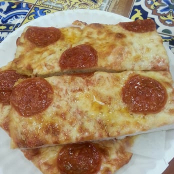 Capri Italian Bakery - $5.50 gets you "two" (more like four) slices of pizza and a drink - Bakeries Near Me - Dearborn, Michigan Capri Italian Bakery - $5.50 gets you "two" (more like four) slices of pizza and a drink - Bakeries Near Me - Dearborn, Michigan