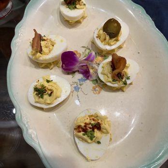Ellie's Cafe and Tea Room - Deviled eggs - Tea Rooms Near Me - Plano, Texas Ellie's Cafe and Tea Room - Deviled eggs - Tea Rooms Near Me - Plano, Texas