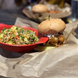 Hot House Tavern - Chicken sandwich and healthy hash