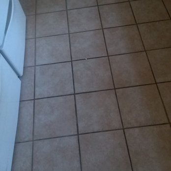 Zerorez Carpet Cleaning - This is in front of the washer and dryer not sure if it was even touched - Carpet Cleaning Near Me - Pflugerville, Texas