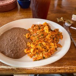 Herrera's - My favorite Chorizo con Huevo with chopped jalepenos