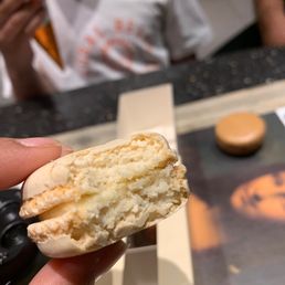 The macarons are legit. Full and not too sweet.