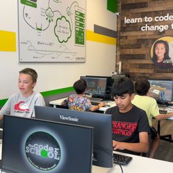 The Coder School - Rocklin - Fun in camps this summer! 2D Game Dev, Python, Minecraft, Roblox, Robotics, 3D print and more!