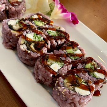 Genki Ya - Somerville - Healthy Ichiban Roll with multigrain rice - Sushi Bars Near Me - Somerville, Massachusetts