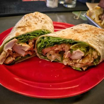 Lot Six Brewing - Jerk Chicken wrap - Brewpubs Near Me - Jeffersonville, Vermont