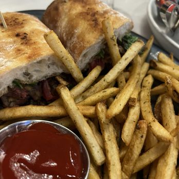 The Black Sheep Restaurant - Steak Ciabatta sandwich at brunch - Wine Bars Near Me - Manassas, Virginia The Black Sheep Restaurant - Steak Ciabatta sandwich at brunch - Wine Bars Near Me - Manassas, Virginia