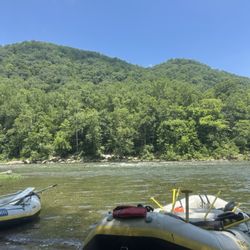 West Virginia Adventures - Lunch on the River