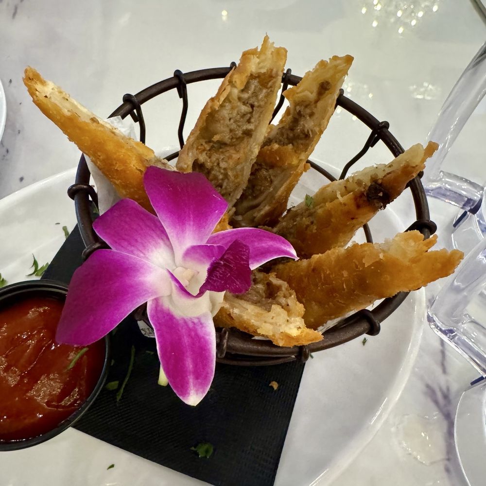 Sugar Factory - Queens - Cheesesteak eggrolls - Desserts Near Me - Jamaica, New York