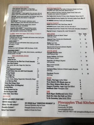 Menu photo 5 Pineapples Thai Kitchen Charlottesville, VA