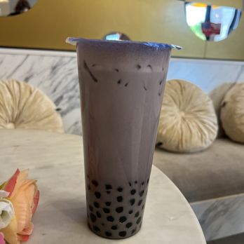 Pearl Tea - Taro milk tea with boba - Bubble Tea Near Me - Gig Harbor, Washington