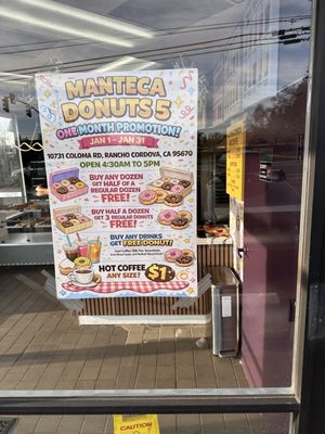 Menu photo 8 Manteca Donuts 5 Rancho Cordova, CA Menu photo 8 Manteca Donuts 5 Rancho Cordova, CA