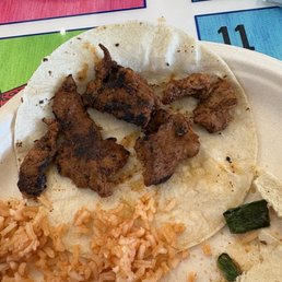 Supposed to be a taco with all the toppings. Don't do it. Supposed to be a taco with all the toppings. Don't do it.