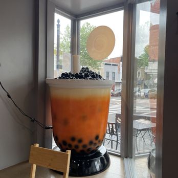 Taichi Bubble Tea - Giant bubble tea statue - Bubble Tea Near Me - Washington, DC, District of Columbia