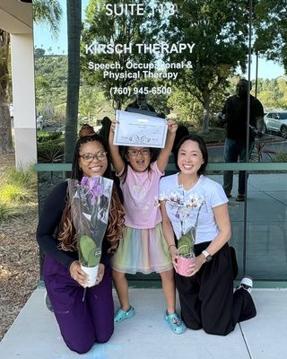 Occupational Therapy - Our Occupational Therapy services help children perform and participate in all the tasks that occupy their daily lives. Skills addressed in occupational therapy are those required to engage in activities of daily living and include:
Handwriting
Sensory Processing Disorders
Fine Motor Skills
Visual Motor Skills
Self-Help Skills
Dressing Skills
Feeding Intervention
Socialization Skills
Teeth/Hair Brushing
Texture Aversions
Self-Regulation/Calming
Techniques are based on the latest research and evidence-based intervention approaches. Parents are an integral part of the team and help to achieve therapy goals by incorporating therapy techniques at home.
Commonly Treated Diagnoses:
Sensory Processing Disorder (SPD)
Autism Spectrum Disorders (ASD)
Asperger's Syndrome
Pervasive Developmental Disorder (PDD)
Apraxia
Attention Deficit Disorder (ADD/ADHD)
History of neglect or abuse
Learning Disabilities
Nonverbal Learning Disability (NLD)
Traumatic Brain Injury (TBI)
Central Auditory Processing Disorder (CAPD)
Congenital Birth Defects
Genetic Disorders
Cerebral Palsy Occupational Therapy - Our Occupational Therapy services help children perform and participate in all the tasks that occupy their daily lives. Skills addressed in occupational therapy are those required to engage in activities of daily living and include:
Handwriting
Sensory Processing Disorders
Fine Motor Skills
Visual Motor Skills
Self-Help Skills
Dressing Skills
Feeding Intervention
Socialization Skills
Teeth/Hair Brushing
Texture Aversions
Self-Regulation/Calming
Techniques are based on the latest research and evidence-based intervention approaches. Parents are an integral part of the team and help to achieve therapy goals by incorporating therapy techniques at home.
Commonly Treated Diagnoses:
Sensory Processing Disorder (SPD)
Autism Spectrum Disorders (ASD)
Asperger's Syndrome
Pervasive Developmental Disorder (PDD)
Apraxia
Attention Deficit Disorder (ADD/ADHD)
History of neglect or abuse
Learning Disabilities
Nonverbal Learning Disability (NLD)
Traumatic Brain Injury (TBI)
Central Auditory Processing Disorder (CAPD)
Congenital Birth Defects
Genetic Disorders
Cerebral Palsy