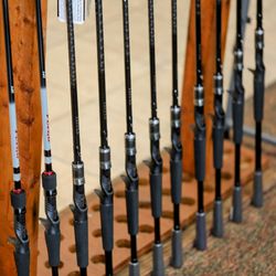 Appalachian Outpost - Fly rod selection at Appalachian Outpost--Maxcatch, Temple Fork, Kelty, and budget to premium options for trout and bass.