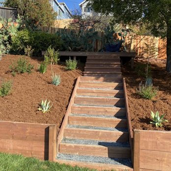 Angel's Landscaping - the steps leading up to the house - Landscaping Near Me - Hayward , California Angel's Landscaping - the steps leading up to the house - Landscaping Near Me - Hayward , California