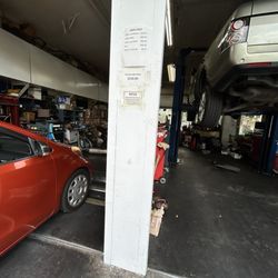 Cupertino's Smog Pro & Auto Repair - Inside the shop as of 9/16/2024.