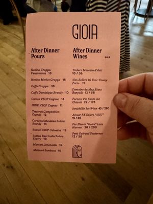 Menu photo 7 Gioia Cafe & Bar New Haven, CT Menu photo 7 Gioia Cafe & Bar New Haven, CT
