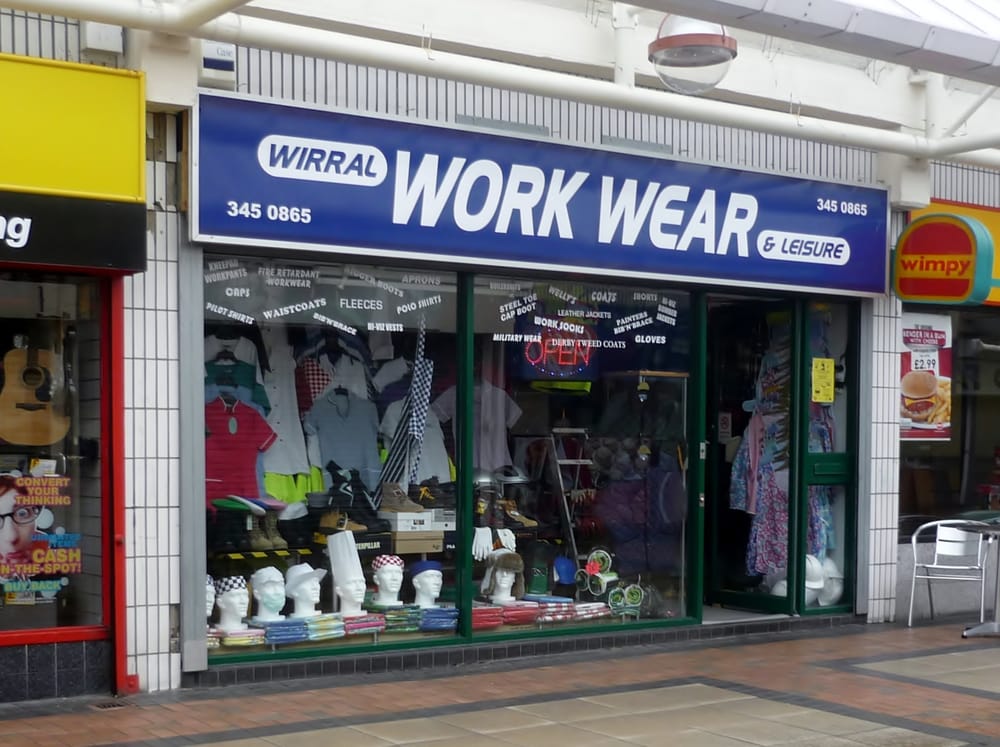 WIRRAL WORK WEAR & LEISURE Updated April 2024 29 Princes Pavement