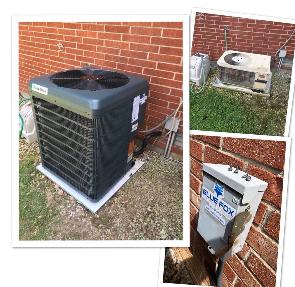Slide of Blue Fox Heating & Cooling