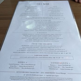 Del Mar Columbus - Menu - Mediterranean Near Me - Columbus, Ohio