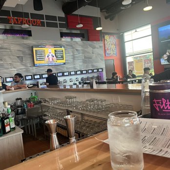 Fire Taproom - Dinning/high bar seating area - Sports Bars Near Me - Sacramento, California Fire Taproom - Dinning/high bar seating area - Sports Bars Near Me - Sacramento, California