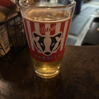 Fathead Steve’s - Potosi Brewing "Varsity" Golden Ale - Bars Near Me - La Crosse, Wisconsin