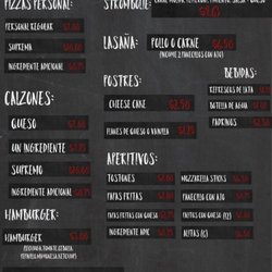 Genesis Pizza - Menú 1