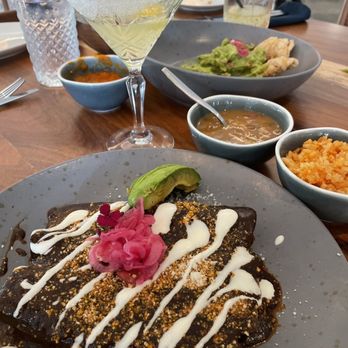Cielito Mexican Flavors - Mole enchiladas, yum - Mexican Near Me - Irving, Texas
