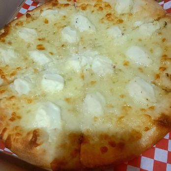 Pizza Nation - Their white pizza on close up... - Pizza Near Me - Las Vegas, Nevada Pizza Nation - Their white pizza on close up... - Pizza Near Me - Las Vegas, Nevada