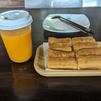 151 Days - Sea berry juice and fried bread sticks - Soup Near Me - Redmond, Washington