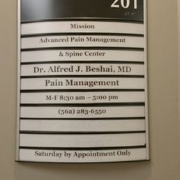 My mom cried a lot due to her pain. But after Dr. Beshai's treatments, her pain is gone and now enjoying life.