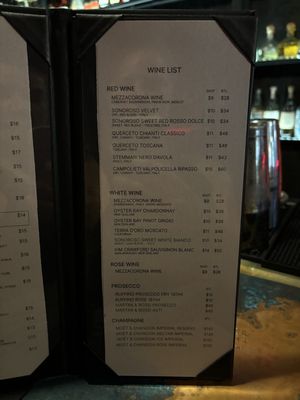 Menu photo 3 Red Bottle Bar Elmwood Park, IL