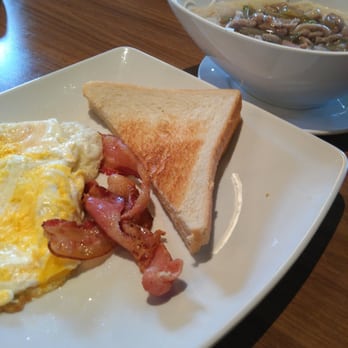 Kitchen M - Bacon, eggs & buttered toast. Pork & pickled veg vermicelli. - Chinese Near Me - Unionville, Ontario Kitchen M - Bacon, eggs & buttered toast. Pork & pickled veg vermicelli. - Chinese Near Me - Unionville, Ontario