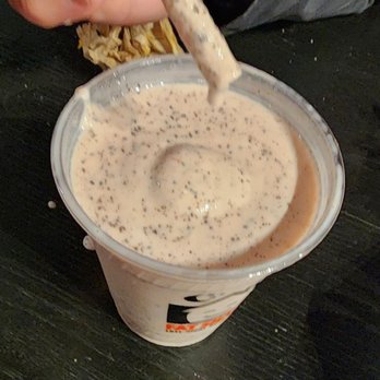 Fat Shack - Strawberry shake with oreos - Desserts Near Me - Las Vegas, Nevada