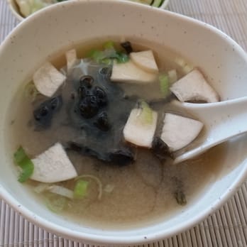 Ronda Sushi - Miso soup - very good - Sushi Bars Near Me - Montreal, Quebec Ronda Sushi - Miso soup - very good - Sushi Bars Near Me - Montreal, Quebec