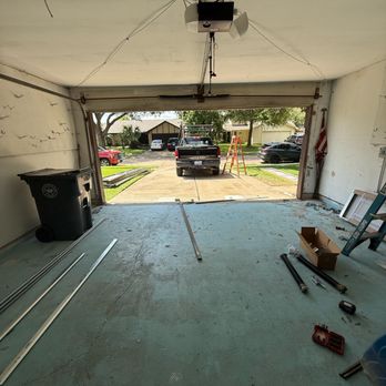 Garage Door & Gate Opener - Before Garage installation - Garage Door Services Near Me - Pflugerville, Texas Garage Door & Gate Opener - Before Garage installation - Garage Door Services Near Me - Pflugerville, Texas