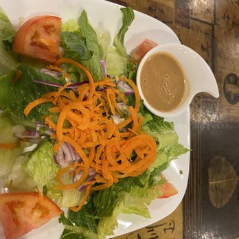 Spice Thai Restaurant - Garden Salad with Peanut Sauce - Thai Near Me - Orlando, Florida Spice Thai Restaurant - Garden Salad with Peanut Sauce - Thai Near Me - Orlando, Florida