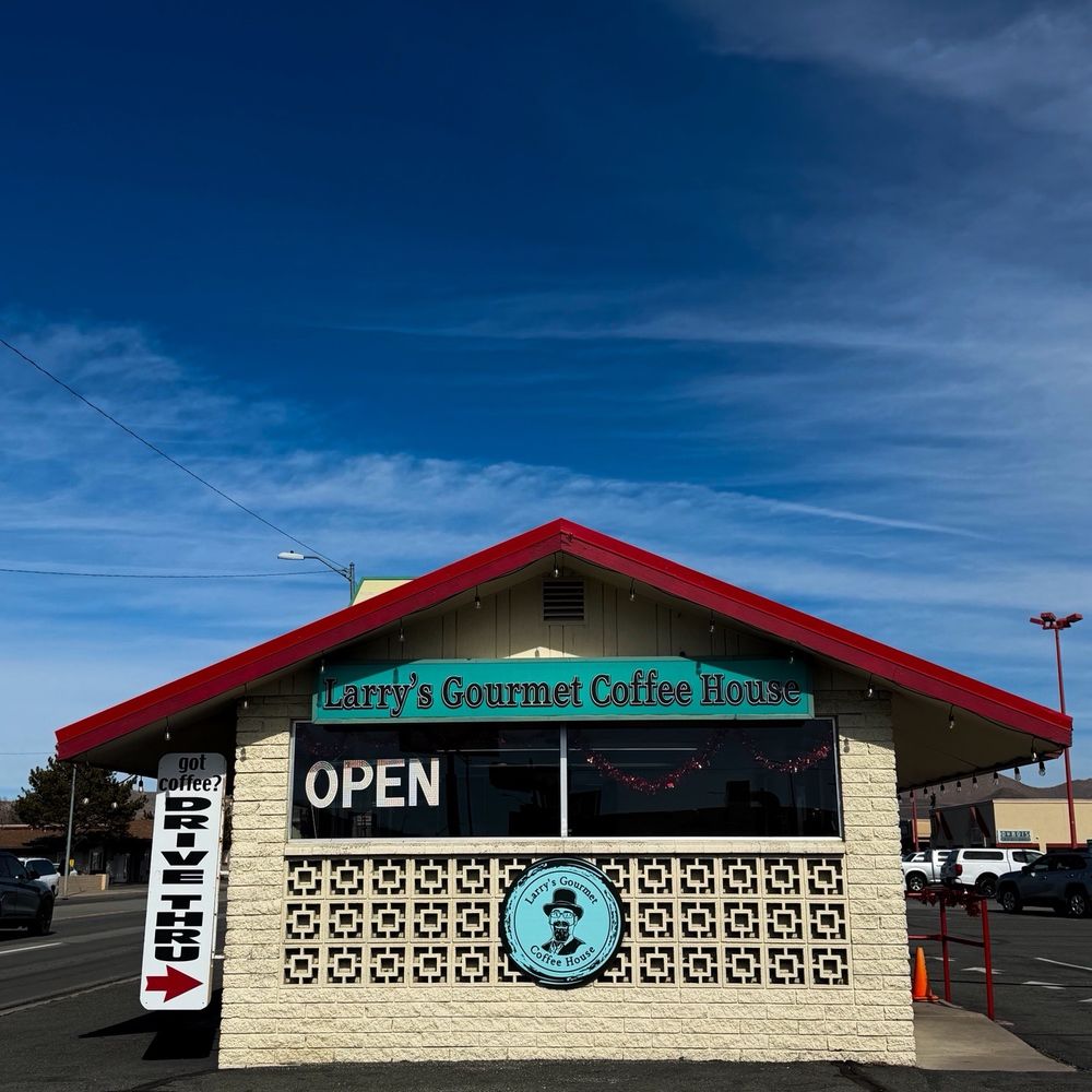 Larry's Gourmet Coffee House - Exterior Architecture. - Coffee & Tea Near Me - Carson City, Nevada Larry's Gourmet Coffee House - Exterior Architecture. - Coffee & Tea Near Me - Carson City, Nevada