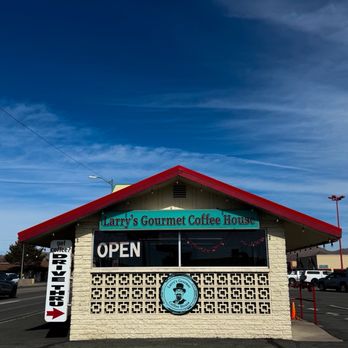 Larry's Gourmet Coffee House - Exterior Architecture. - Coffee & Tea Near Me - Carson City, Nevada Larry's Gourmet Coffee House - Exterior Architecture. - Coffee & Tea Near Me - Carson City, Nevada