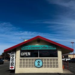 Larry's Gourmet Coffee House - Exterior Architecture.