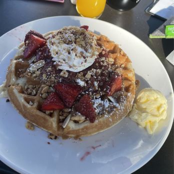 Whisk - Strawberry shortcake waffle - Breakfast & Brunch Near Me - Elizabethtown, Pennsylvania