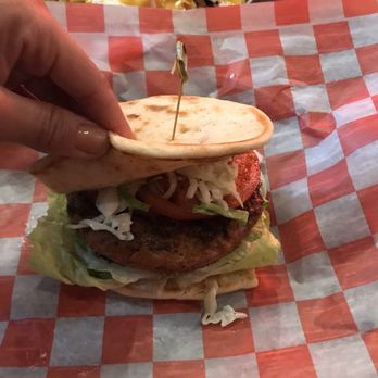 Novelty Eats - Beyond Burger not even a vegetarian and this was delicious ! - Comfort Food Near Me - Bronx, New York Novelty Eats - Beyond Burger not even a vegetarian and this was delicious ! - Comfort Food Near Me - Bronx, New York