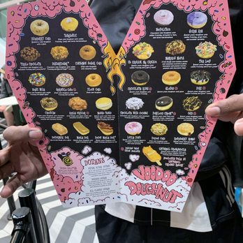 Voodoo Doughnut - Menu - Bakeries Near Me - Orlando, Florida Voodoo Doughnut - Menu - Bakeries Near Me - Orlando, Florida
