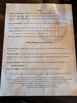 Menu photo 3 Sogno Di Vino Poulsbo, WA Menu photo 3 Sogno Di Vino Poulsbo, WA