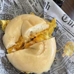Breakfast Bagel is good!