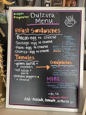 Menu photo 6 Cafe Dulzura Burien, WA Menu photo 6 Cafe Dulzura Burien, WA