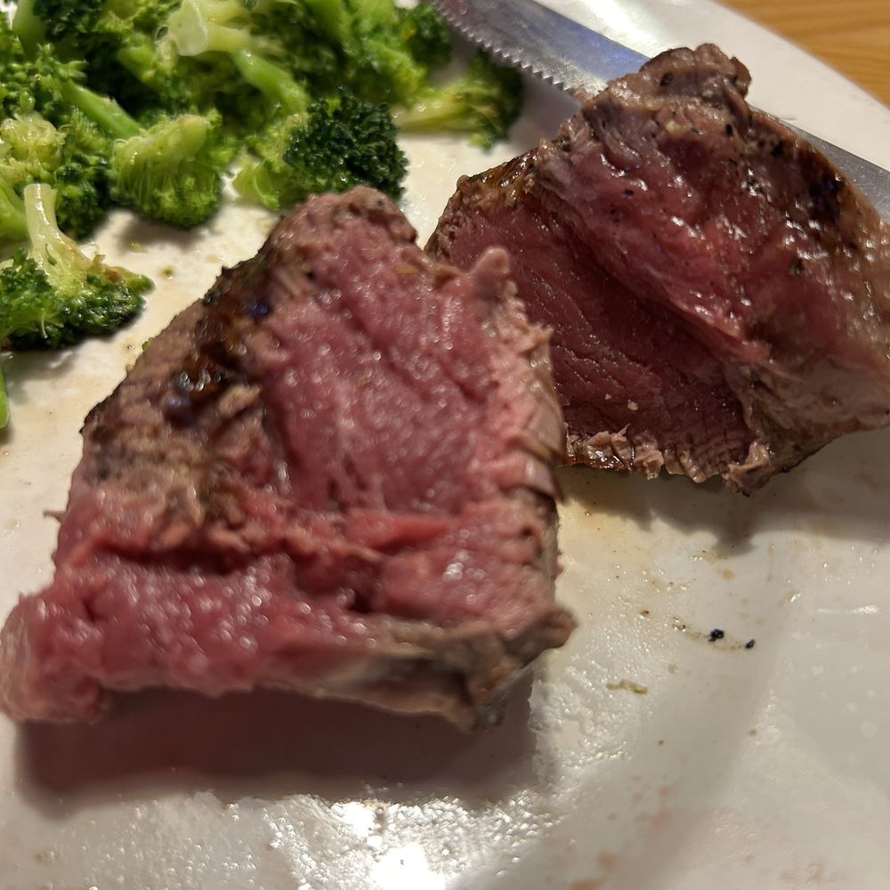 Logan's Roadhouse - Rare filet- yummy - Steakhouses Near Me - N Myrtle Beach, South Carolina