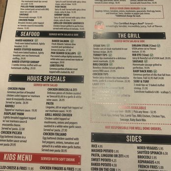 Route 1 Grill House - 2026 Menu - Bars Near Me - Saugus, Massachusetts