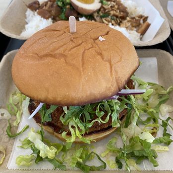 Bopomofo Cafe - Honey walnut shrimp burger - Bubble Tea Near Me - San Gabriel, California Bopomofo Cafe - Honey walnut shrimp burger - Bubble Tea Near Me - San Gabriel, California